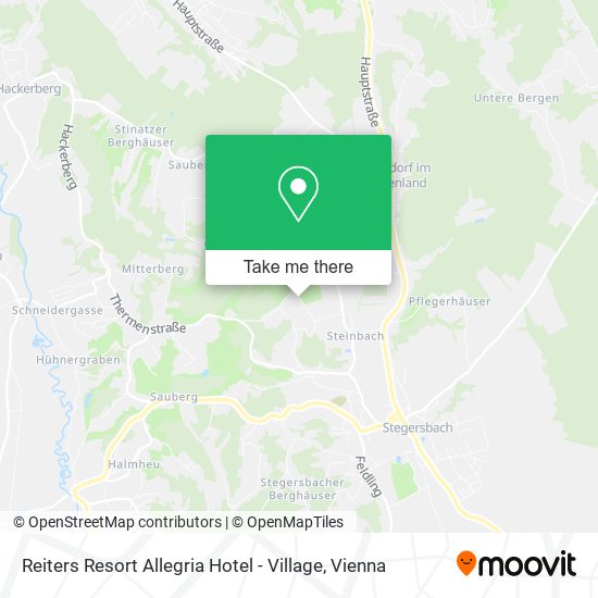 Reiters Resort Allegria Hotel - Village map