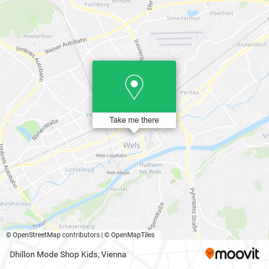 Dhillon Mode Shop Kids map