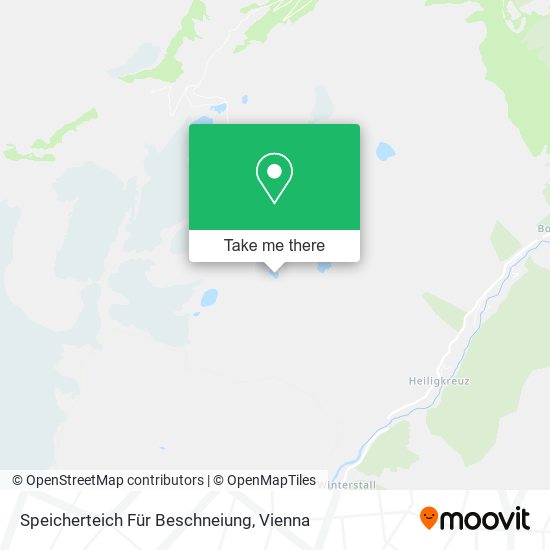 Speicherteich Für Beschneiung map