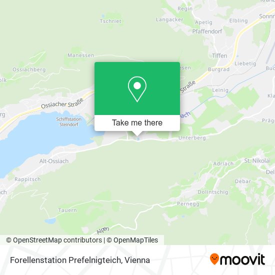 Forellenstation Prefelnigteich map