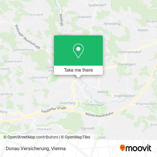 Donau Versicherung map