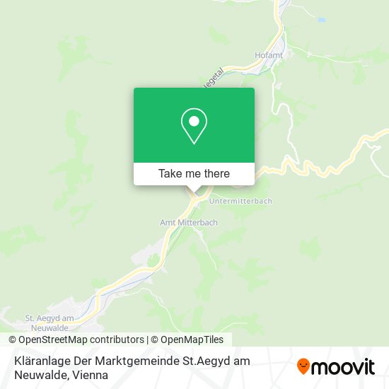 Kläranlage Der Marktgemeinde St.Aegyd am Neuwalde map