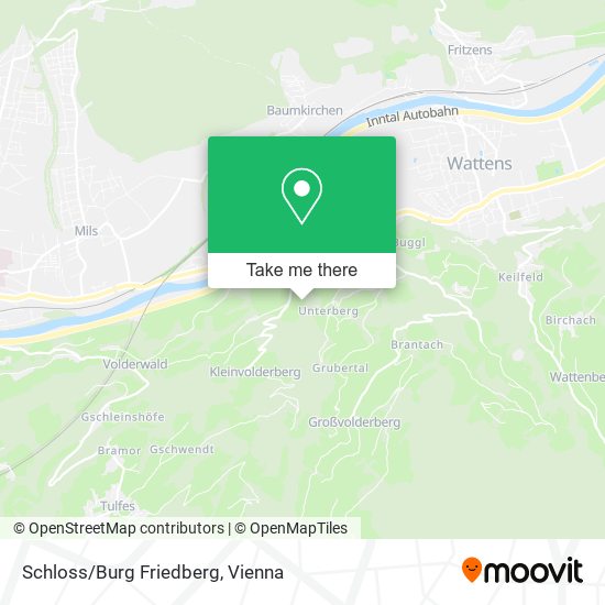 Schloss/Burg Friedberg map