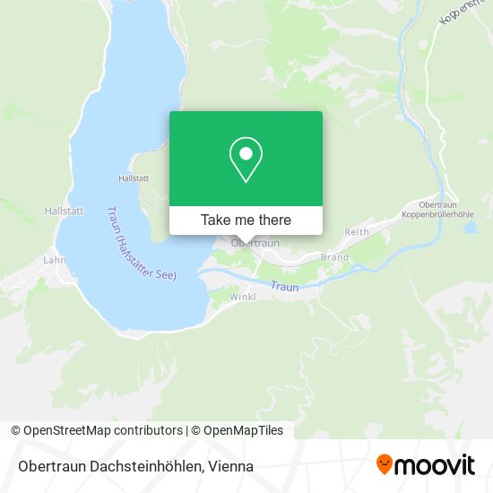 Obertraun Dachsteinhöhlen map