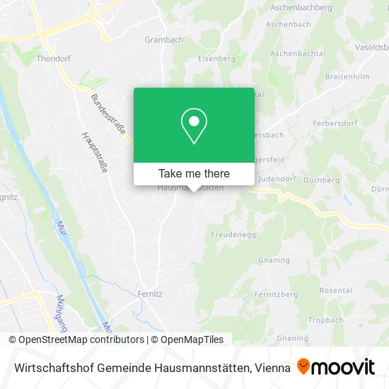 Wirtschaftshof Gemeinde Hausmannstätten map