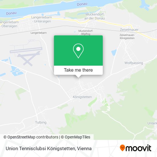 Union Tennisclubsi Königstetten map