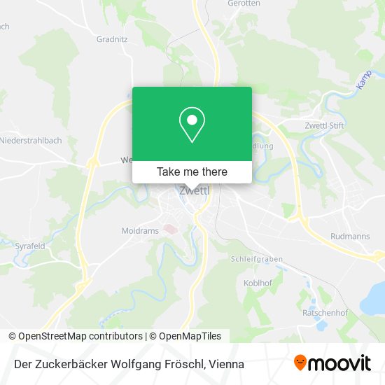 Der Zuckerbäcker Wolfgang Fröschl map