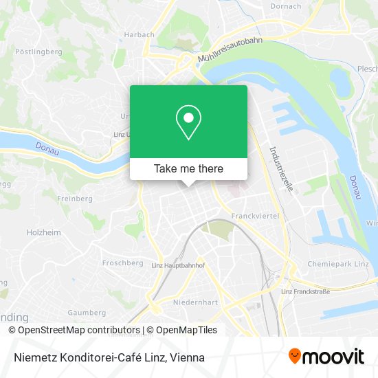 Niemetz Konditorei-Café Linz map