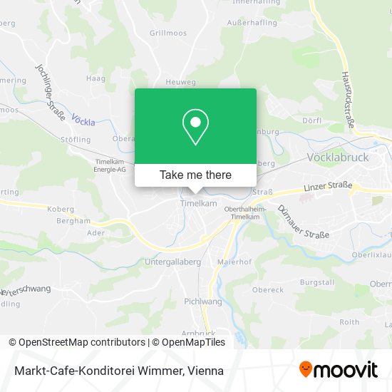 Markt-Cafe-Konditorei Wimmer map
