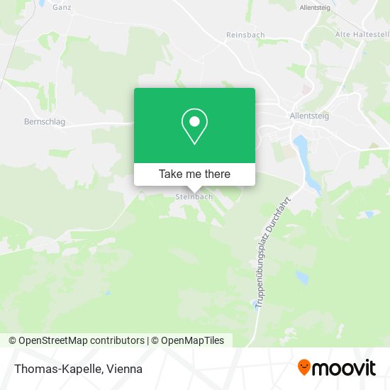 Thomas-Kapelle map