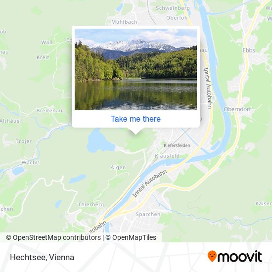 Hechtsee map