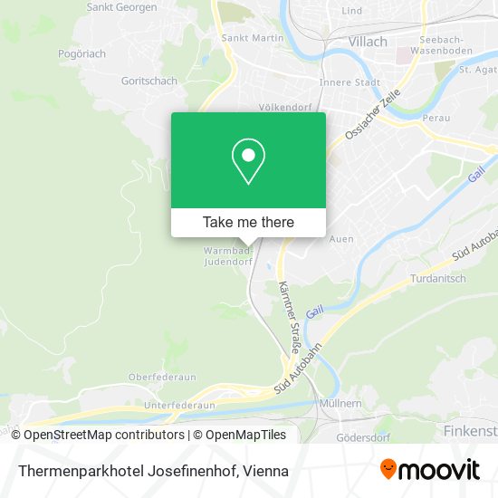 Thermenparkhotel Josefinenhof map