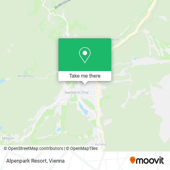 Alpenpark Resort map