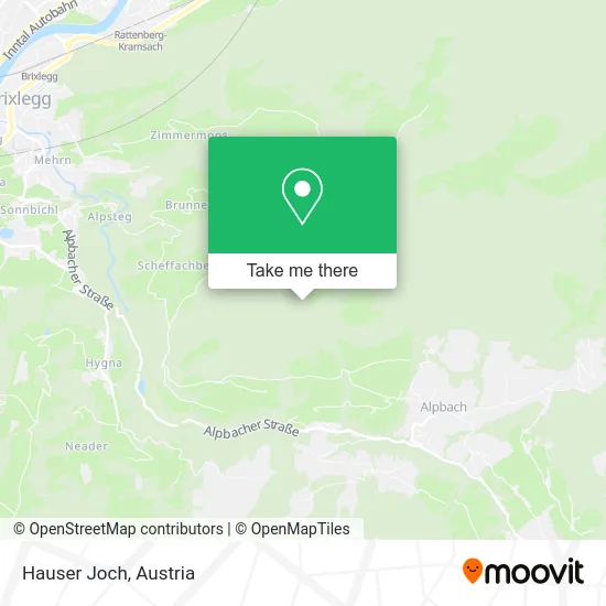 Hauser Joch map