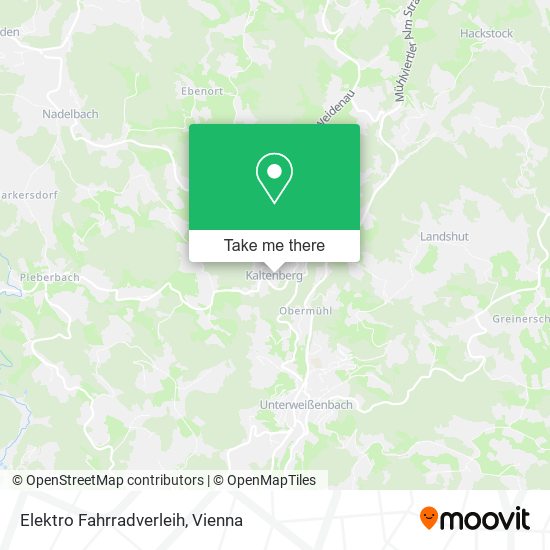 Elektro Fahrradverleih map