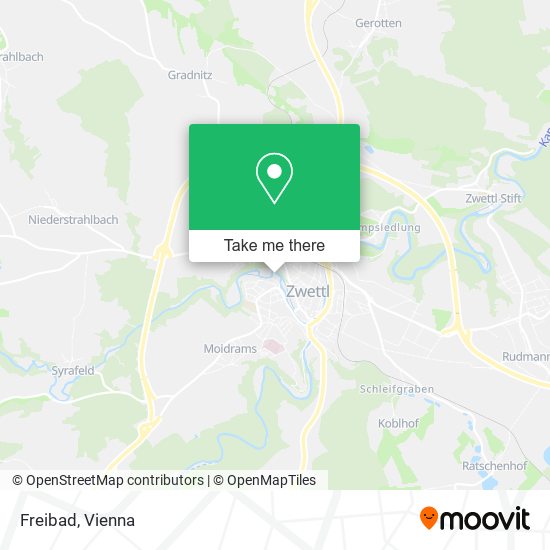 Freibad map