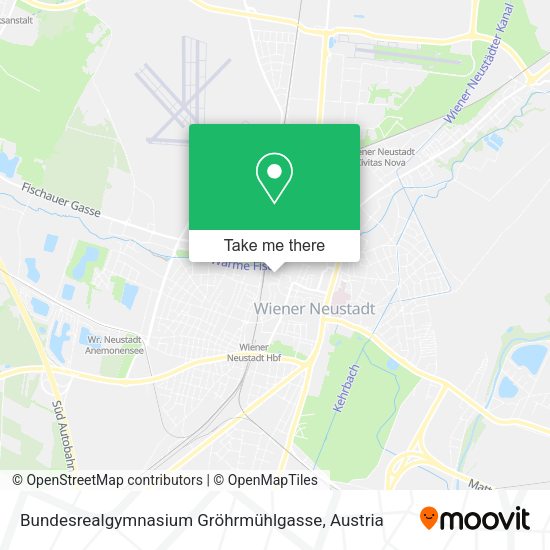 Bundesrealgymnasium Gröhrmühlgasse map