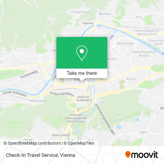 Check-In Travel Service map