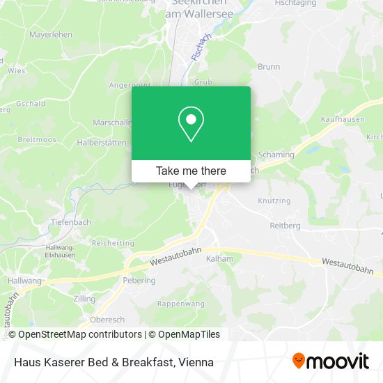 Haus Kaserer Bed & Breakfast map