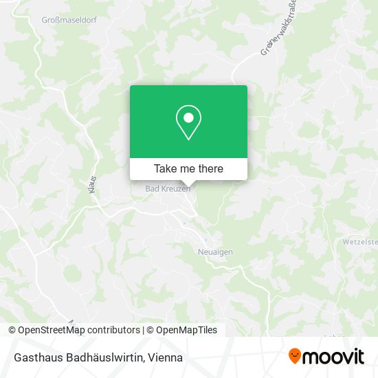Gasthaus Badhäuslwirtin map