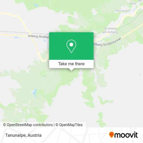 Tanunalpe map