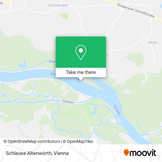 Schleuse Altenwörth map