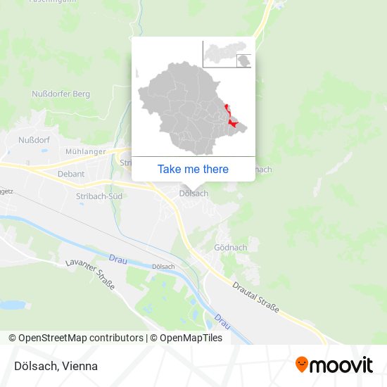 Dölsach map