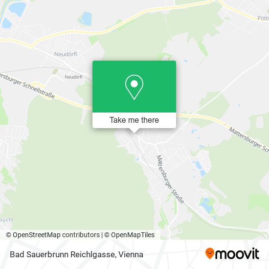 Bad Sauerbrunn Reichlgasse map