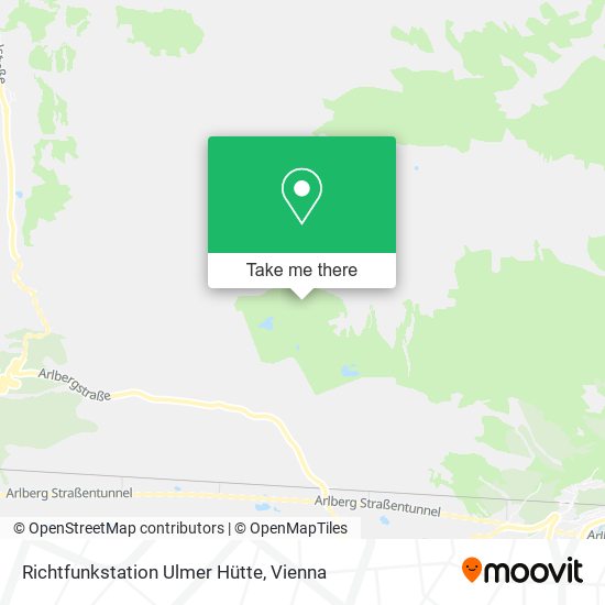 Richtfunkstation Ulmer Hütte map