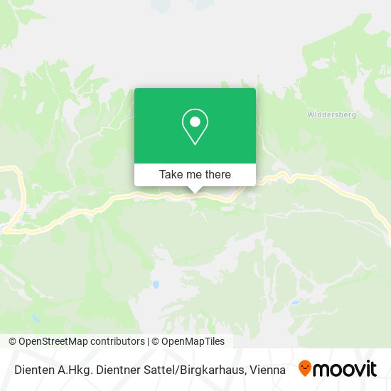 Dienten A.Hkg. Dientner Sattel / Birgkarhaus map
