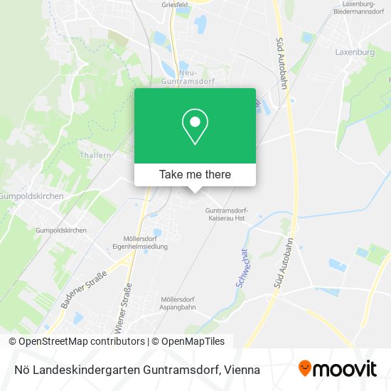 Nö Landeskindergarten Guntramsdorf map