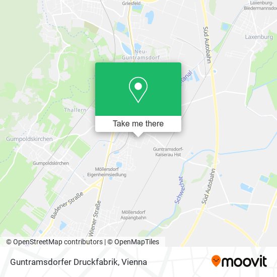 Guntramsdorfer Druckfabrik map