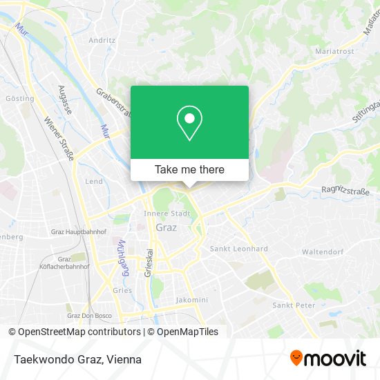 Taekwondo Graz map