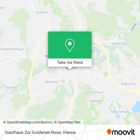 Gasthaus Zur Goldenen Rose map