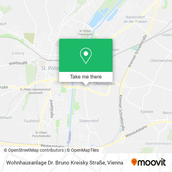 Wohnhausanlage Dr. Bruno Kreisky Straße map