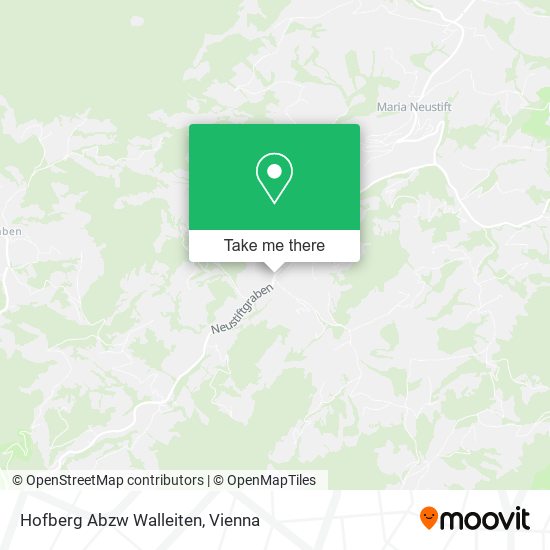 Hofberg Abzw Walleiten map