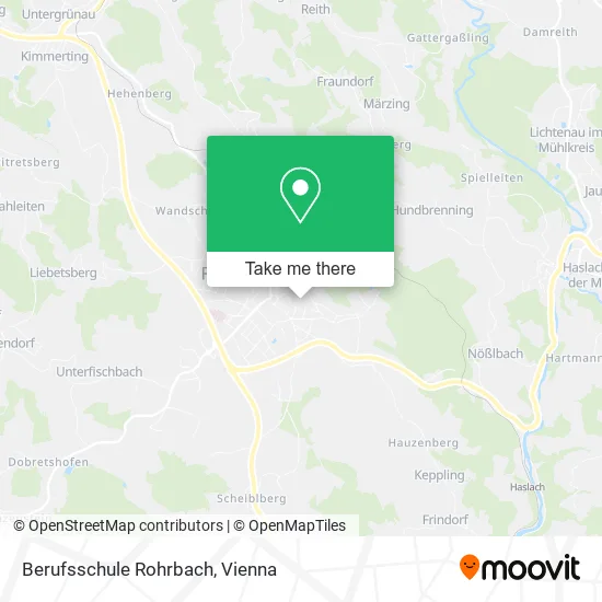 Berufsschule Rohrbach map
