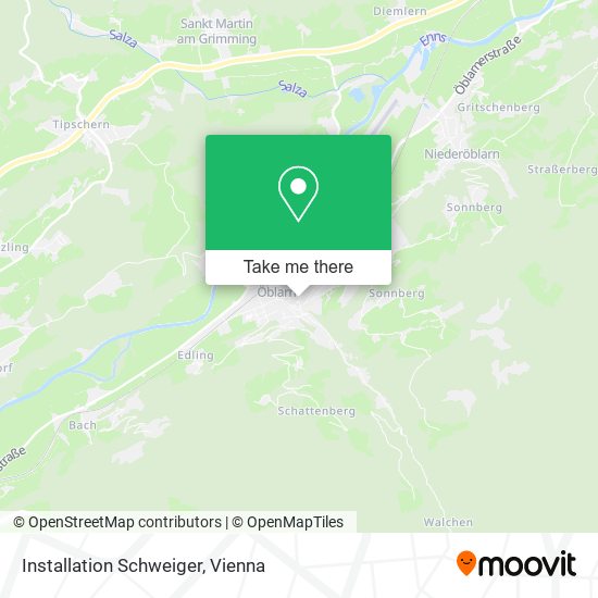 Installation Schweiger map