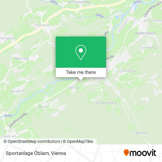 Sportanlage Öblarn map