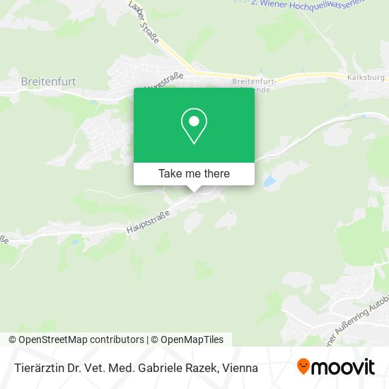 Tierärztin Dr. Vet. Med. Gabriele Razek map