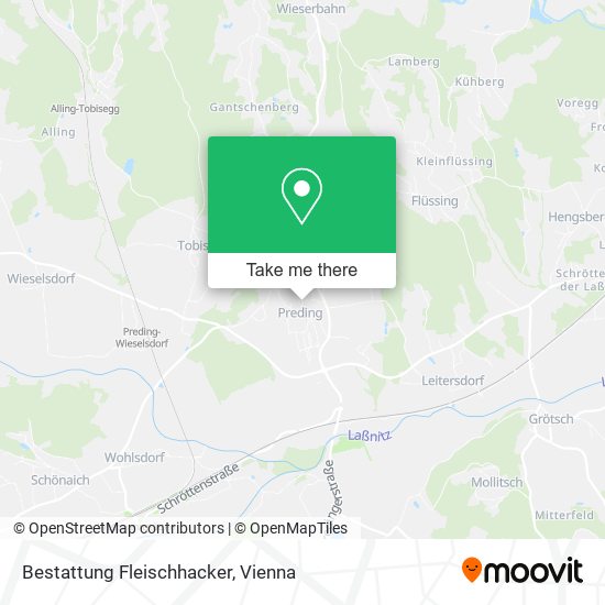 Bestattung Fleischhacker map