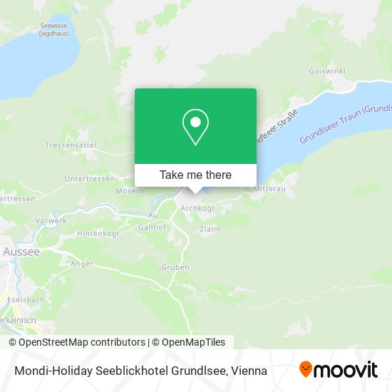 Mondi-Holiday Seeblickhotel Grundlsee map