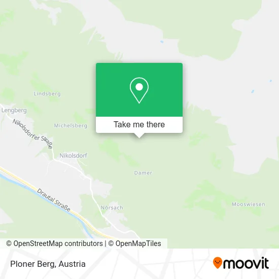 Ploner Berg map