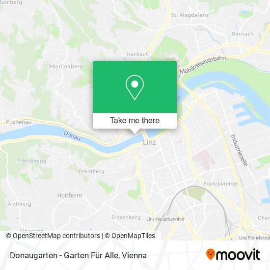 Donaugarten - Garten Für Alle map