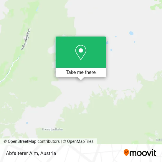 Abfalterer Alm map