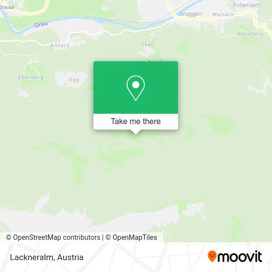 Lackneralm map