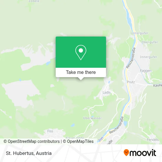 St. Hubertus map