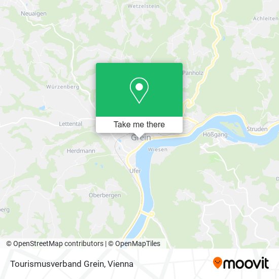 Tourismusverband Grein map