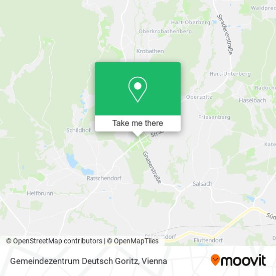 Gemeindezentrum Deutsch Goritz map