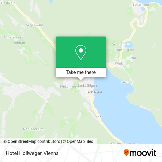 Hotel Hollweger map